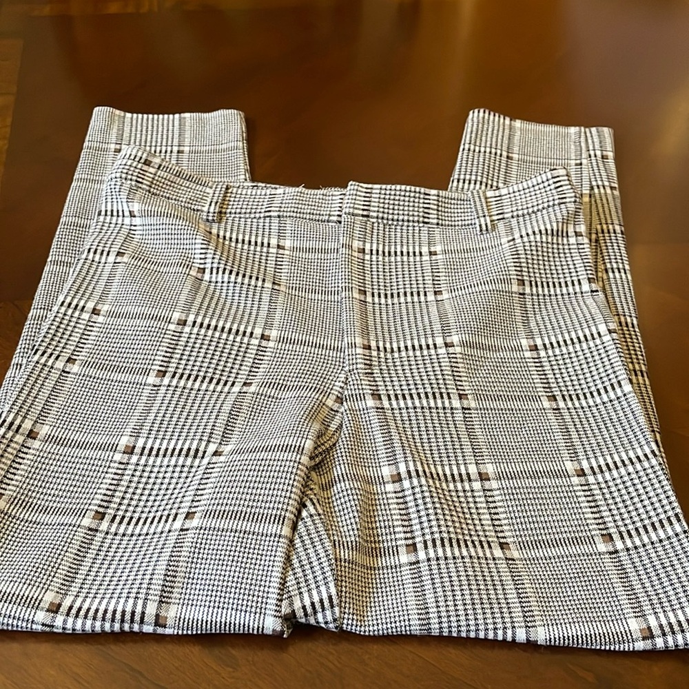 Forever 21 size L stretch pants stretched plaid skinny